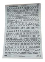 Letraset Folha 25 X 38Cm Letras Maiúsculas 12.8mm Altura Letraset Folha 25 X 38Cm Letras Maiúsculas 12.8mm Altura