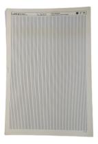 Letraset Letratone 25 X 38cm Retícula Adesiva 75