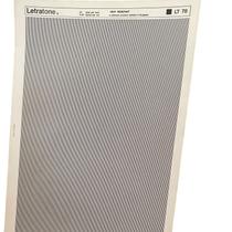 Letraset Letratone Folha 25 X 38cm Retícula Adesiva LT78