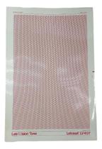 Letrasvision Tone Letraset Decalque 25x38cm Lv407 Vermelho Letrasvision Tone Letraset Decalque 25x38cm Lv407 Vermelho