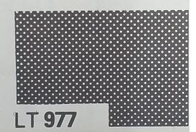 Letratone Letraset Decalque 25 X 38cm Película Adesiva 977