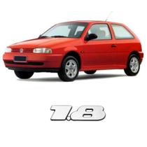 Letreiro "1.8" Escovado VW 91/97 - Marçon 9510 Letreiro "1.8" Escovado VW 91/97 - Marçon 9510