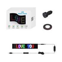 Letreiro De LED Programável Com Controle Por Aplicativo IP65, Placa De Pontuação LED Flexível USB