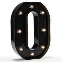 Letreiro de letreiro OYCBUZO LED Black Alphabet Light Up Letreiro de letreiro OYCBUZO LED Black Alphabet Light Up