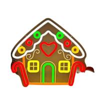 Letreiro De Neon LED Casas De Pão De Gengibre Luzes De Natal Decorações Para Janelas De Casa Letreiro De Neon LED Casas De Pão De Gengibre Luzes De Natal Decorações Para Janelas De Casa
