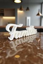 Letreiro Decorativo Família Moderno para Sala, Quarto, Escritório e Casa, ideal para Decoração Sofis Letreiro Decorativo Família Moderno para Sala, Quarto, Escritório e Casa, ideal para Decoração Sofis
