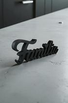 Letreiro Decorativo Família Moderno para Sala, Quarto, Escritório e Casa, ideal para Decoração Sofis Letreiro Decorativo Família Moderno para Sala, Quarto, Escritório e Casa, ideal para Decoração Sofis