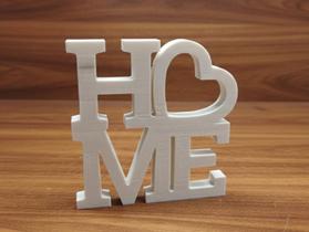 Letreiro Decorativo Home Moderno para Sala Quarto Escritório Ideal para Decoração de Casa Sofisticada e Presente