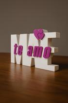 Letreiro Decorativo Mãe Te Amo Moderno para Sala, Quarto, Escritório e Casa, ideal como Presente Cri Letreiro Decorativo Mãe Te Amo Moderno para Sala, Quarto, Escritório e Casa, ideal como Presente Cri