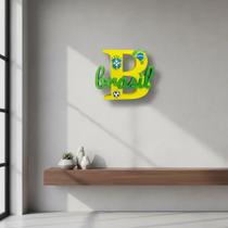 Letreiro Decorativo Personalizado Do Brasil Decoraçao