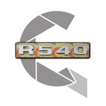 Letreiro Frontal SC Série 7 R540 Cromado - 2651017C