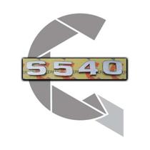 Letreiro Frontal SC Série 7 S540 Cromado - 2333381C