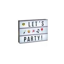 Letreiro Led A4 Light Box 112 Letras Emoji Coloridos Letreiro Led A4 Light Box 112 Letras Emoji Coloridos