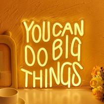 Letreiro LED Neon Alimentado Por USB Chi-buy Você Pode Fazer Grandes Coisas Arte De Parede Para Letreiro LED Neon Alimentado Por USB Chi-buy Você Pode Fazer Grandes Coisas Arte De Parede Para