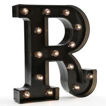 Letreiro Marquee Letters Sign OYCBUZO LED Light Up Black 20x4,5x22cm