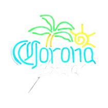 Letreiro Neon De Cerveja Corona Extra Com Palmeira Para Decoração De Bar Em Casa, Man Cave, Pub,