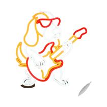 Letreiro Neon De Dachshund Com Luz LED Regulável Para Decoração De Parede, Quarto, Sala De Estar,