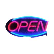 Letreiro Neon LED Aberto Alimentado Por USB Para Bares, Lojas, Cafés, Hotéis E Decoração Externa Letreiro Neon LED Aberto Alimentado Por USB Para Bares, Lojas, Cafés, Hotéis E Decoração Externa