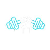 Letreiro Neon LED Para Academia, Quarto Ou Espaço De Lazer, Com Alimentação USB, Decoração De Parede Letreiro Neon LED Para Academia, Quarto Ou Espaço De Lazer, Com Alimentação USB, Decoração De Parede