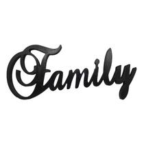Letreiro Placa Family Decoração E Ambiente - Familia