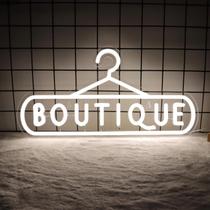 Letrero de Neón Balanar Boutique LED Decoración de Pared para Tienda de Ropa