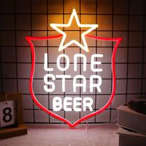 Letrero de Neón LED JFLLamp Lone Star 38x31 cm USB 5V Letrero de Neón LED JFLLamp Lone Star 38x31 cm USB 5V