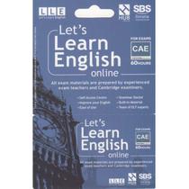 Lets learn english card-for exams-cae