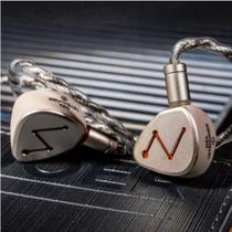 LETSHUOER DZ4 Fone de Ouvido In-Ear Hi-Fi com Triplo Driver Dinâmico