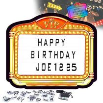 Letter Bottle Presenter VIP Bottle Service Sign