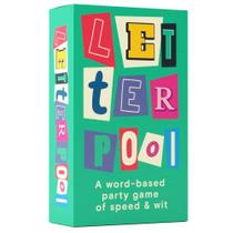 Letterpool: Jogos Engraçados de Pensamento Rápido para Adultos Jogos de Cartas para a Noite de Jogos, Jogos de Tabuleiro para Adultos e Família, Jogos para Adolescentes, Jogos de Cartas Divertidos para Famílias, Jogos de Palavras para Adultos, Jog