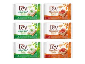 Lev Magic Toast Marilan 2 Sabores 3 Integral e 3 Original 6un