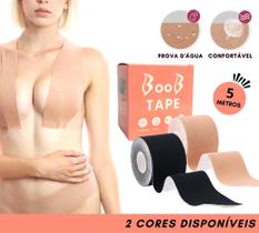 Levanta Peito Adesivo Seios Sutiã Fita Push Up Invisível Preto - AuShopExpress