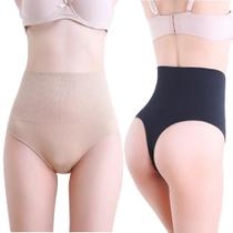 Levantador de bumbum de cintura alta para mulheres, calcinha controle barriga, cintura trainer