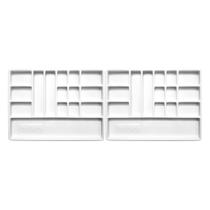 Leve 2 Bandejas Divisórias Clínicas: + Higiene E Praticidade