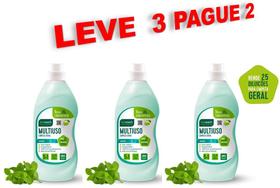 Leve 3 pague 1 multiúso concentrado 1lt - menta biowash