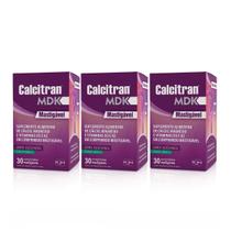 Leve 3 Pague 2 Calcitran Mdk 30 Comprimidos Mastigáveis