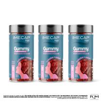 Leve 3 Pague 2 Imecap Hair Gummy 30 Gomas - Cabelos e Unhas Frutas Vermelhas