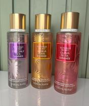 Leve 3 Pague Menos Splash Victoria's Secret Shimmer 250ml (Guava Fiesta, Coconut Sol, Vanilla Playa)