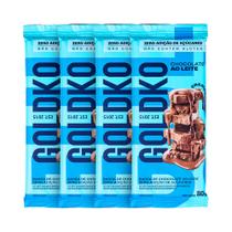 Leve 4, Pague 3 - Barra de chocolate ao leite zero adição de açúcares 80g