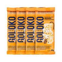 Leve 4, Pague 3 - Barra de chocolate branco com cookies zero adição de açúcares 80g Leve 4, Pague 3 - Barra de chocolate branco com cookies zero adição de açúcares 80g