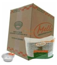 Leve 600un Forminha Empada Grande 100ml Mello Descart. 6pct Leve 600un Forminha Empada Grande 100ml Mello Descart. 6pct