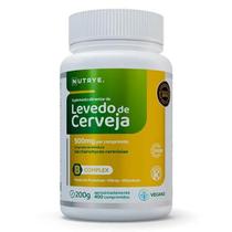 Levedo de Cerveja 200g Aprox.400 comprimidos - Nutrye.