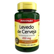 Levedo de Cerveja 450mg 120 Capsulas Maxinutri