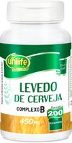 Levedo de Cerveja Unilife 200 comprimidos de 450mg