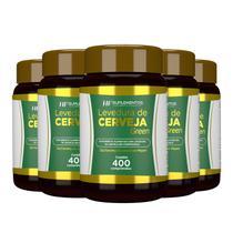 Levedura de cerveja green + hf suplements 5X 400 comp Levedura de cerveja green + hf suplements 5X 400 comp