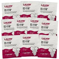 Levedura Lalvin EC-1118 Saccharomyces bayanus 10 sachês Levedura Lalvin EC-1118 Saccharomyces bayanus 10 sachês