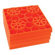 Levelers Tri-Lynx 00016 Lynx Levelers, pacote com 4 unidades, laranja Levelers Tri-Lynx 00016 Lynx Levelers, pacote com 4 unidades, laranja