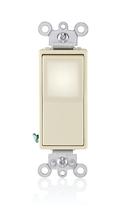 Leviton L5614-2T Interruptor de 4 vías iluminado LED de 15 amperios 120/277V