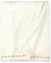 Levtex Baby - Night Owl Plush Blanket - Coruja Aplicada e Bordada com RIC Rac Trim - Owl Love You Forever - Cinzento, Bronzeado e Creme - Acessórios para Berçário - Tamanho do cobertor: 30 x 40 in.
