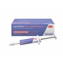 Levuflora Pré e Probiótico 14g - BIOVET Levuflora Pré e Probiótico 14g - BIOVET